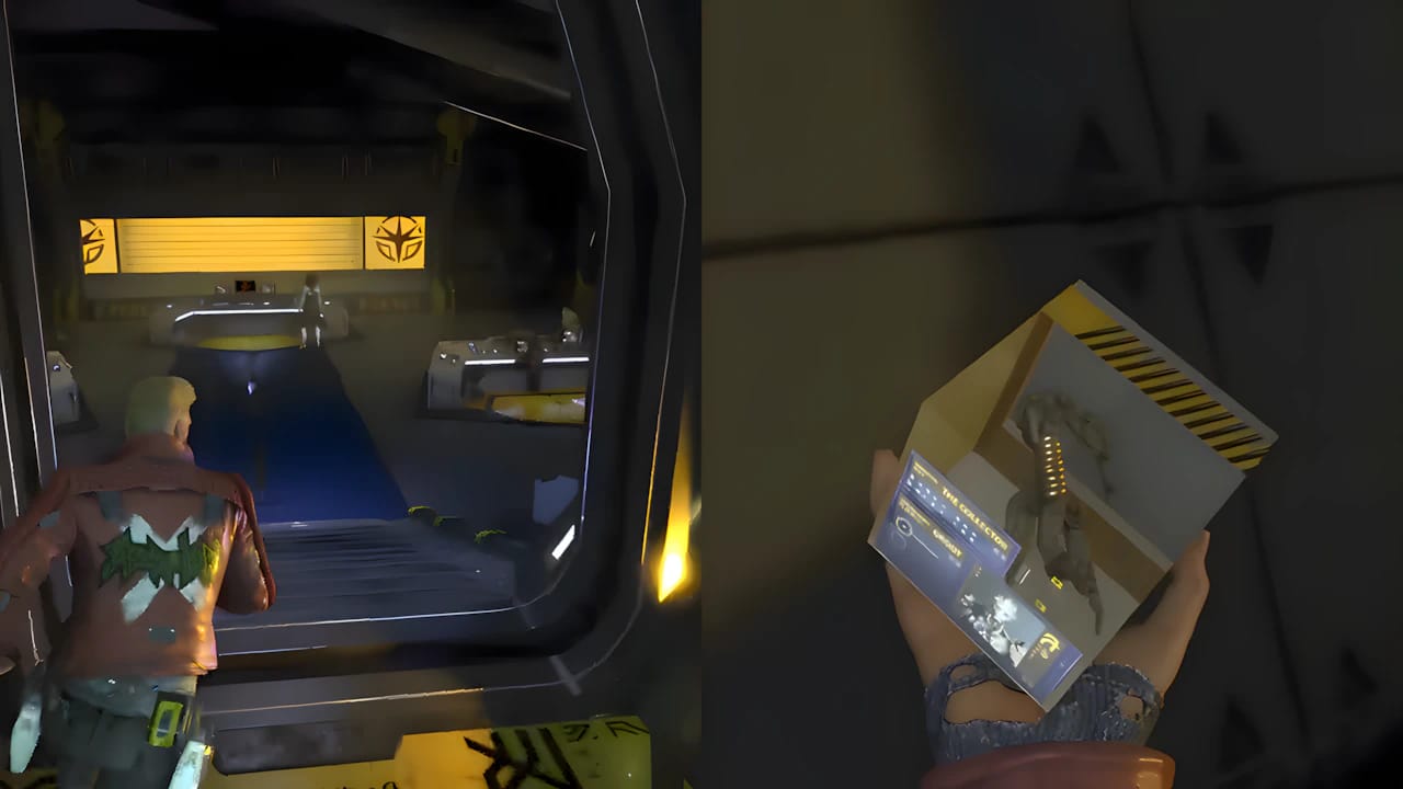 Marvel's Guardians of the Galaxy Cold Case File collectible in-game UI menu screenshot with high-resolution textures.