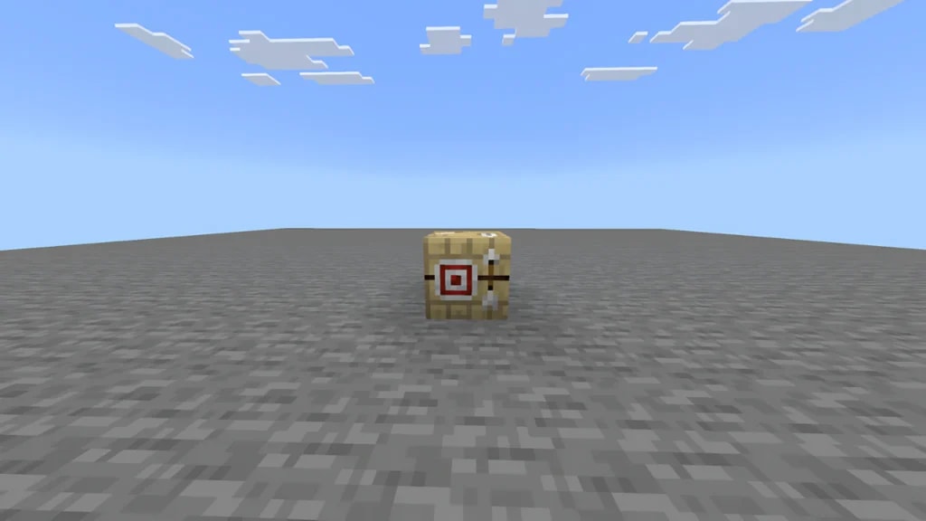 Minecraft Fletching Table crafting recipe UI showing flint and wood planks in a 3x3 grid for gaming guides.